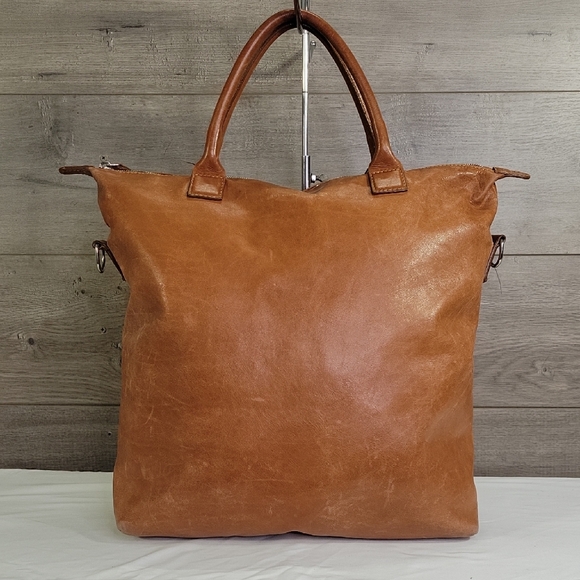 Want Les Essentiels De La Vie Brown Italian Leather Tote Bag